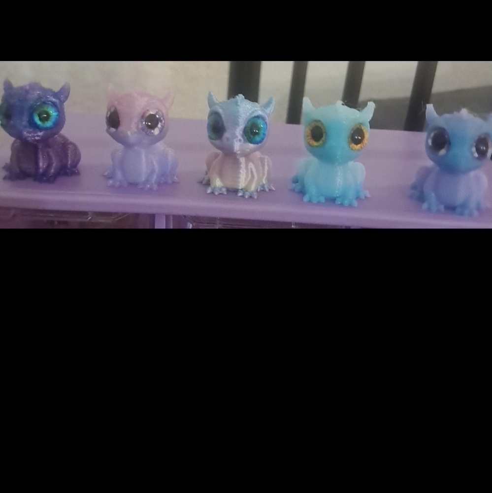 Whimsical Dragon Figurine